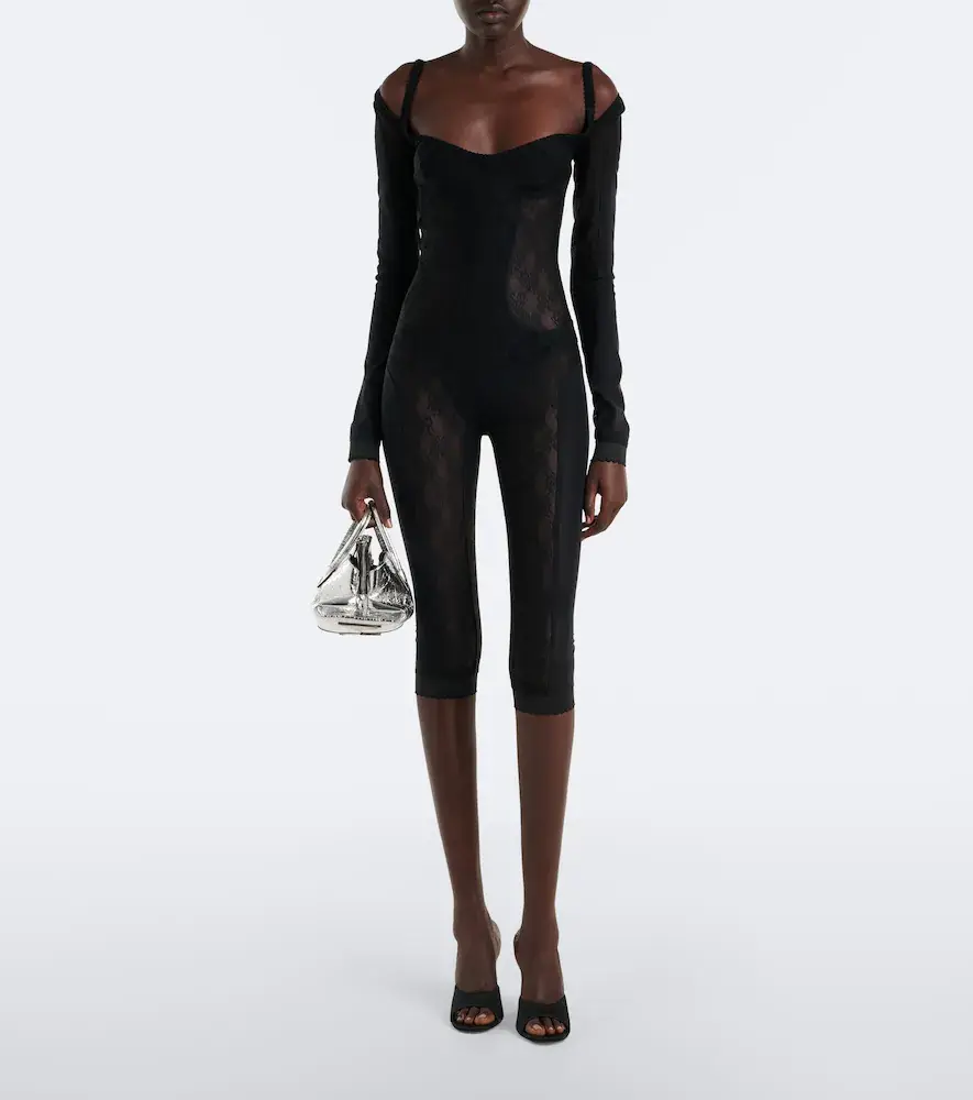 The Attico Lace jumpsuit | Thumbnail 4