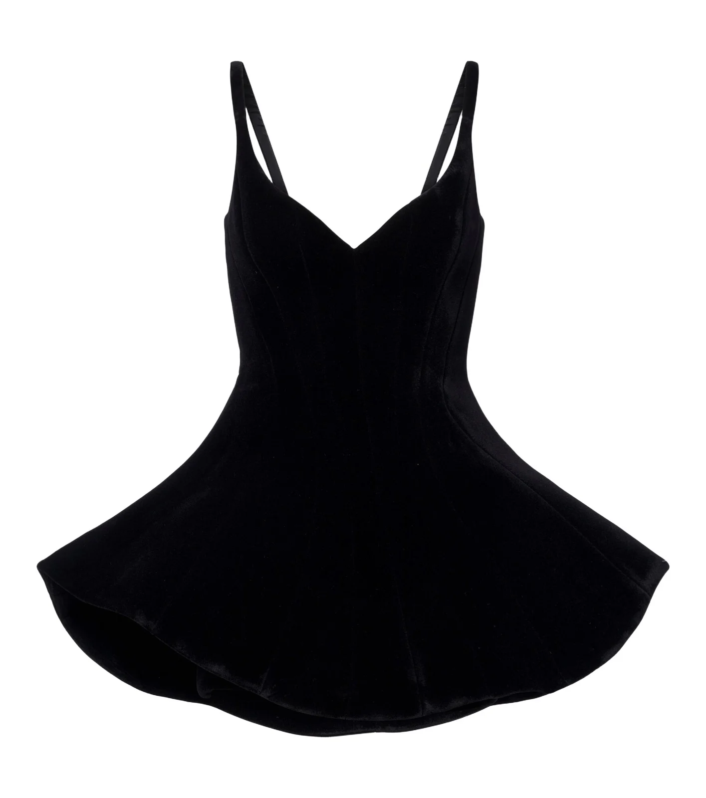 Velvet minidress