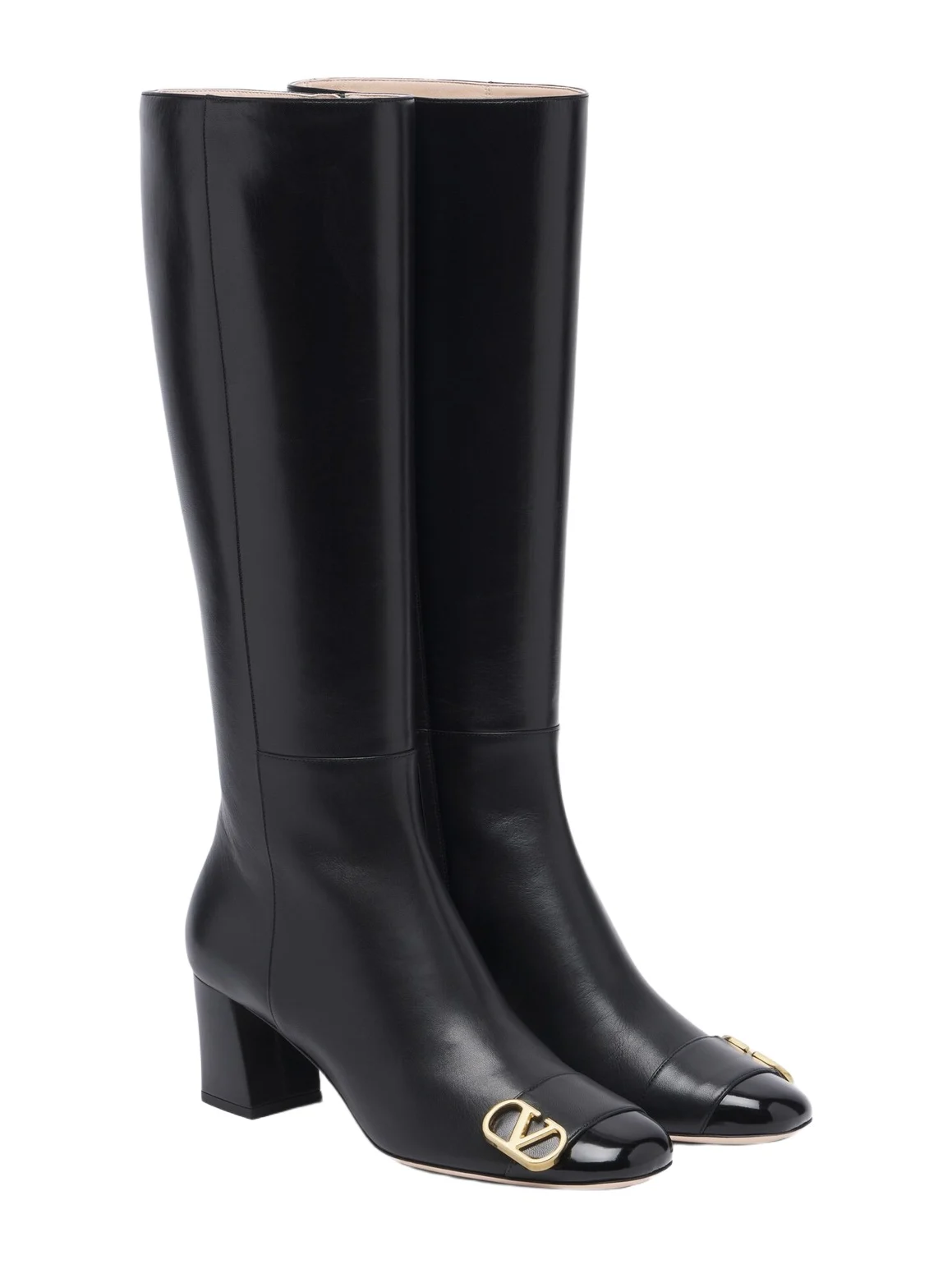 Veeside VLogo leather knee-high boots Veeside VLogo leather knee-high boots