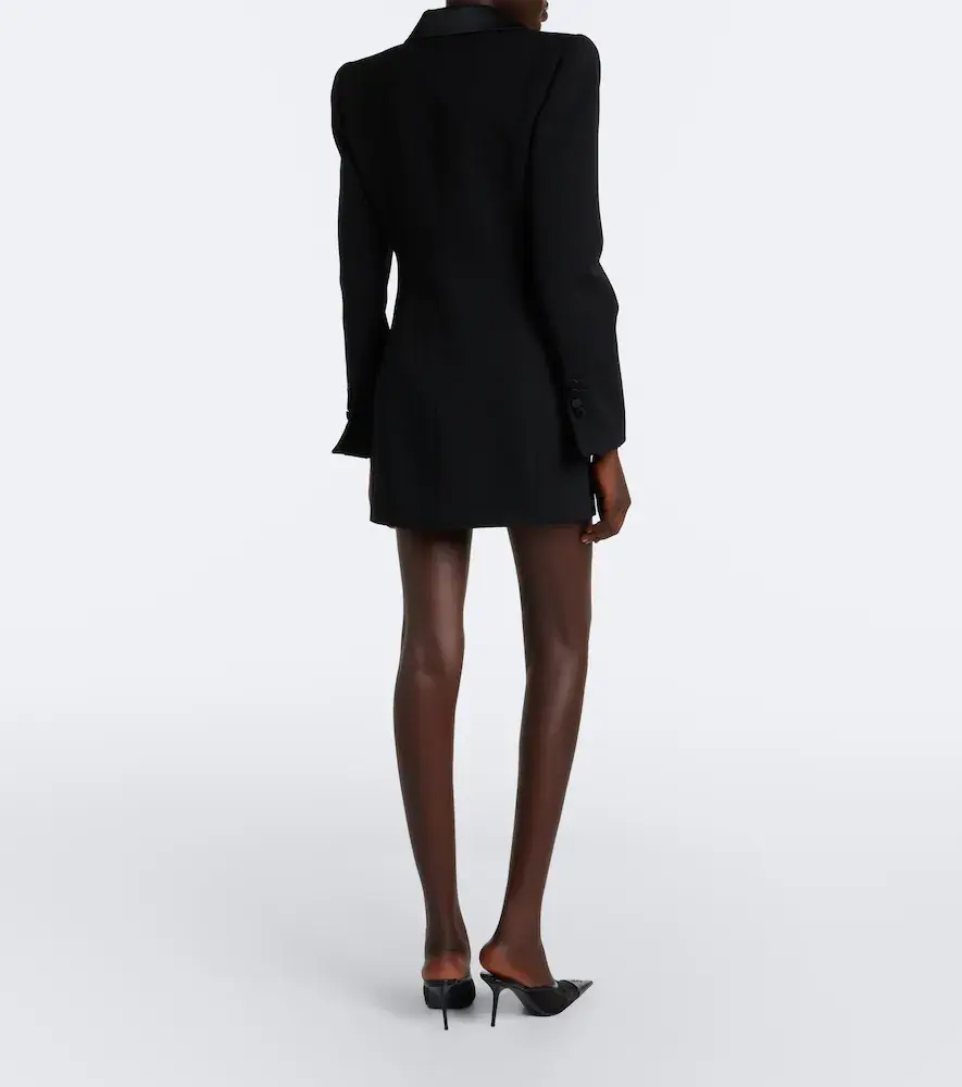 Saint Laurent Wool blazer dress | Thumbnail 5 Saint Laurent Wool blazer dress | Thumbnail 5
