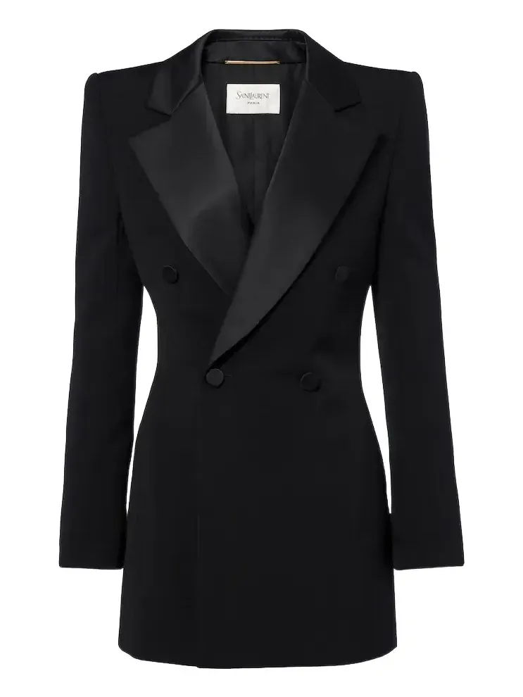 Wool blazer dress