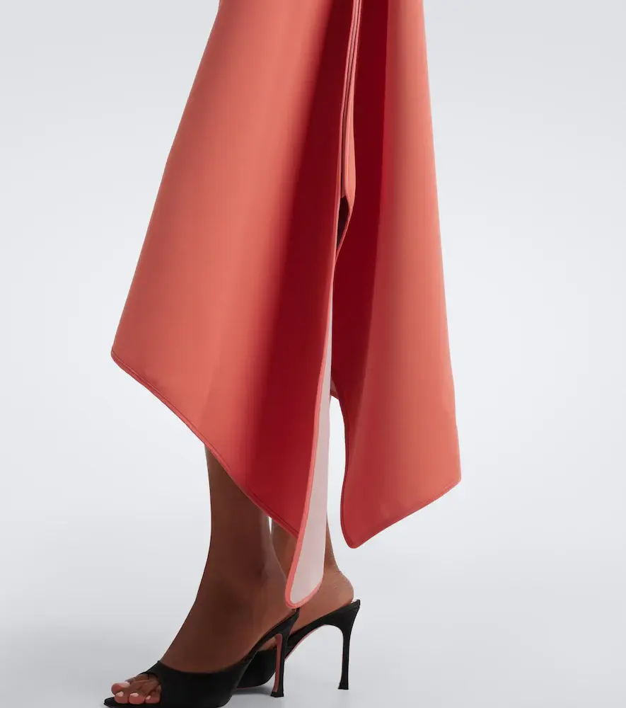 Maticevski Lash draped asymmetric midi dress | Thumbnail 2