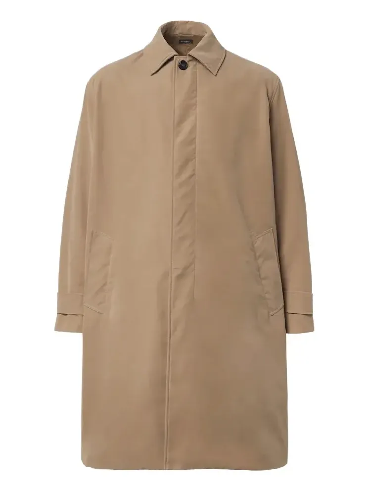 Kiton Technical trench coat