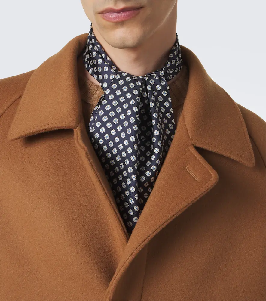 Saint Laurent Silk jacquard scarf | Thumbnail 2