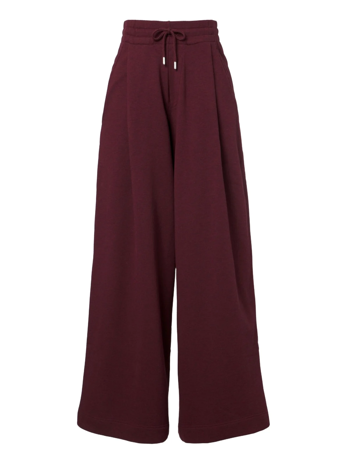 Wide-leg cotton jersey sweatpants Wide-leg cotton jersey sweatpants
