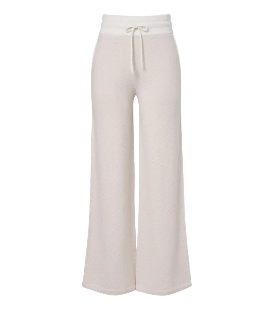 ELEVENTY Chevron cashmere flared pants | Image 1 ELEVENTY Chevron cashmere flared pants | Image 1