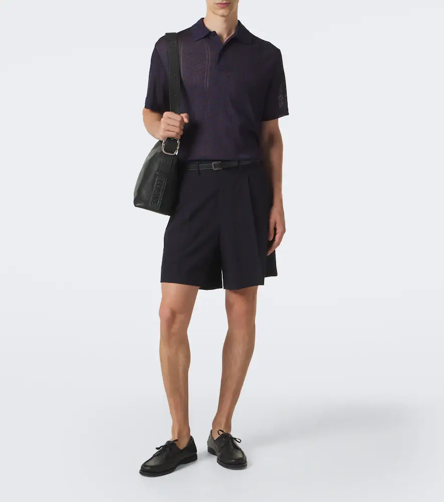 Missoni Greek Key knitted polo shirt | Thumbnail 2 Missoni Greek Key knitted polo shirt | Thumbnail 2