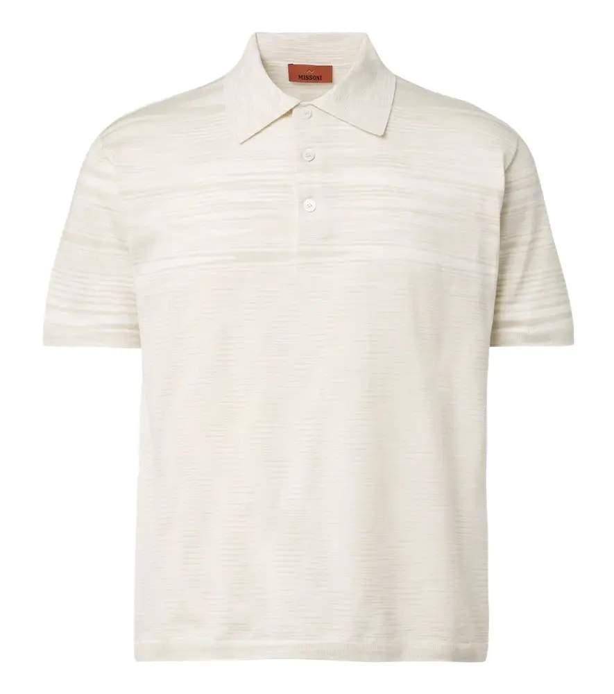 Missoni Cotton-blend polo shirt | Image 1 Missoni Cotton-blend polo shirt | Image 1