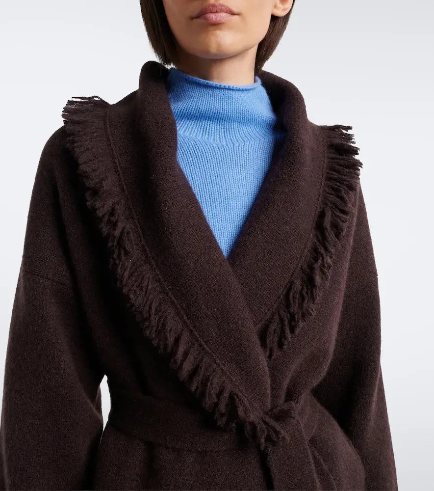 Alanui Finest cashmere and silk-blend cardigan | Thumbnail 4