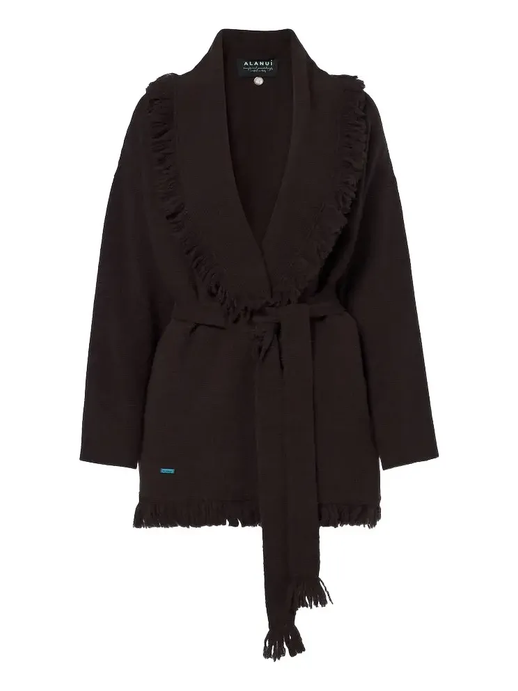 Finest cashmere and silk-blend cardigan