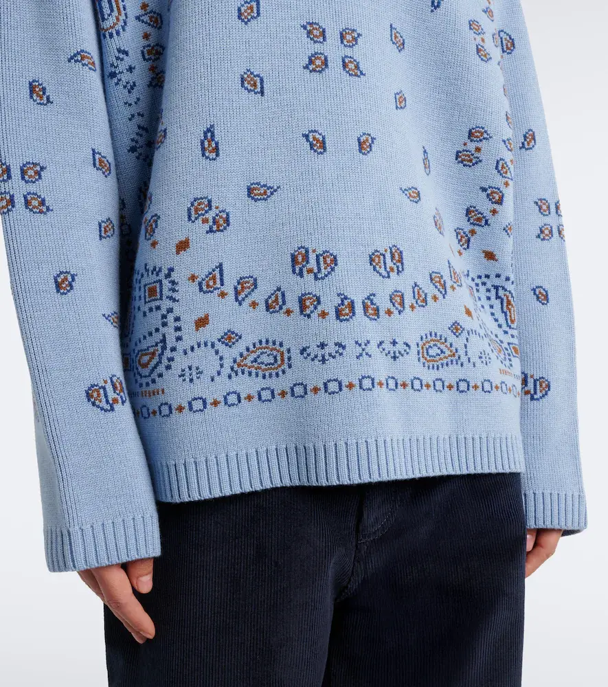 Alanui Bandana Jacquard virgin wool sweater | Thumbnail 2 Alanui Bandana Jacquard virgin wool sweater | Thumbnail 2