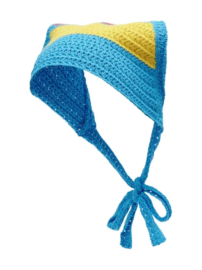 Tammy striped cotton head wrap