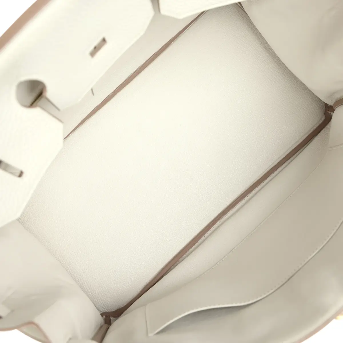 HERMÈS Hermes Birkin 35 Gris Pale Togo Gold Hardware | Thumbnail 8 HERMÈS Hermes Birkin 35 Gris Pale Togo Gold Hardware | Thumbnail 8