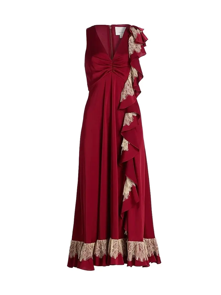 Cinq à Sept Women's Esme Satin Minna Dress | Image 1 Cinq à Sept Women's Esme Satin Minna Dress | Image 1