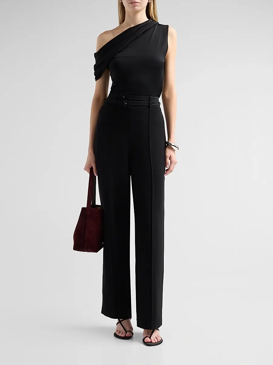 Cinq à Sept Women's Maelor Belted Pants | Thumbnail 2