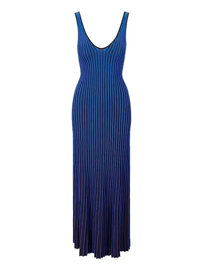 Women's Claretta Gradient Rib Maxi Dress
