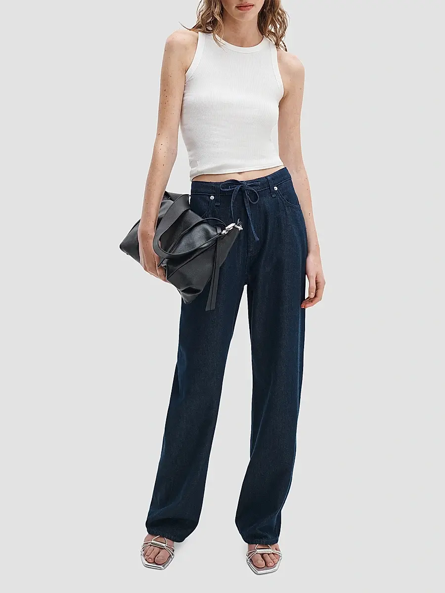 rag & bone Women's Phoebe Drawstring Jeans | Thumbnail 2