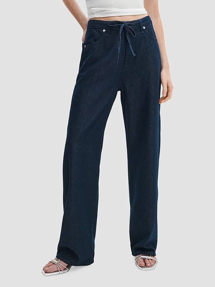 rag & bone Women's Phoebe Drawstring Jeans | Thumbnail 4