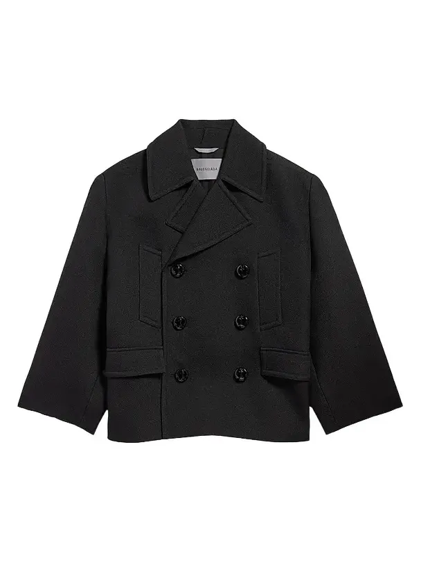 Men's Short Peacoat Men's Short Peacoat