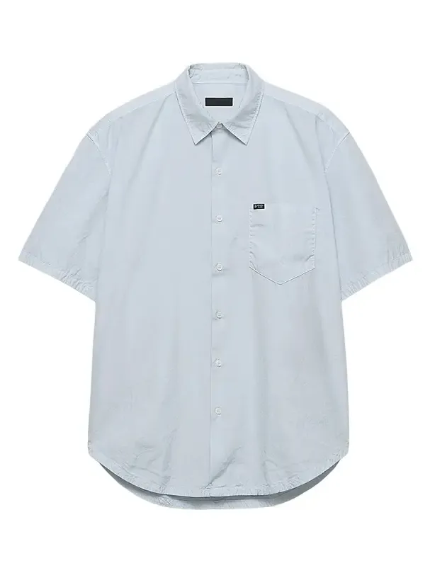 Men's Short-Sleeved Cotton Shirt Men's Short-Sleeved Cotton Shirt