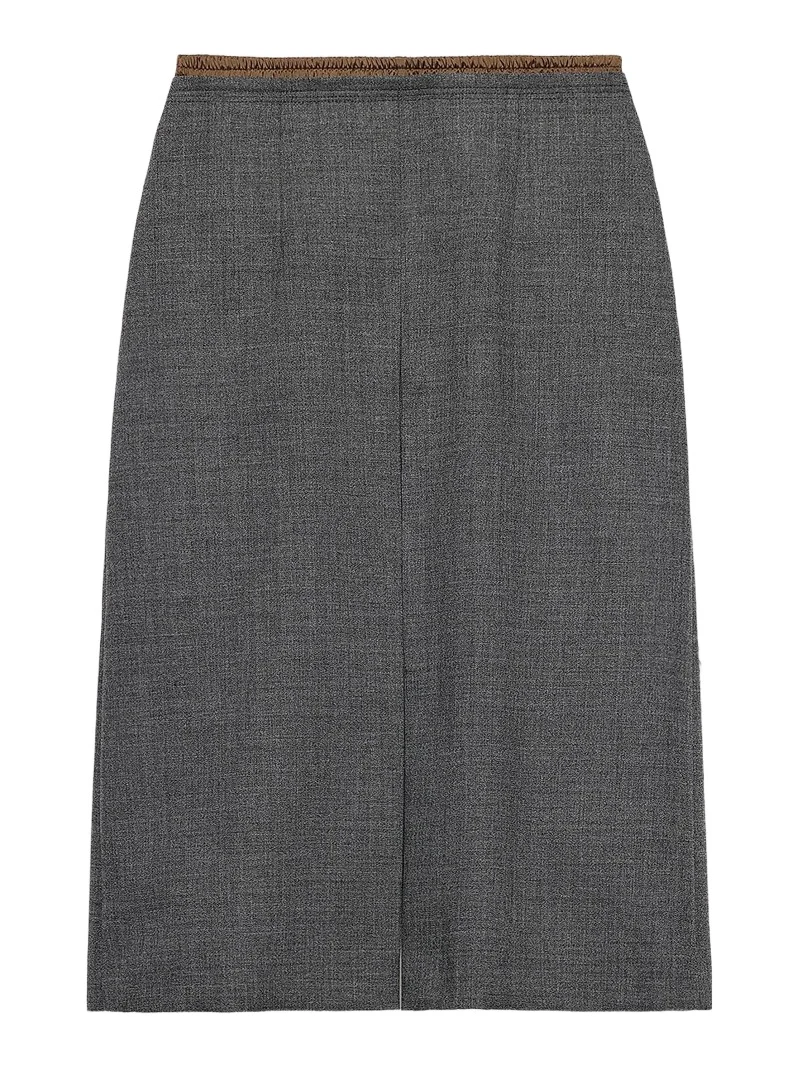 Women's Rush Stitch Midi Skirt Women's Rush Stitch Midi Skirt