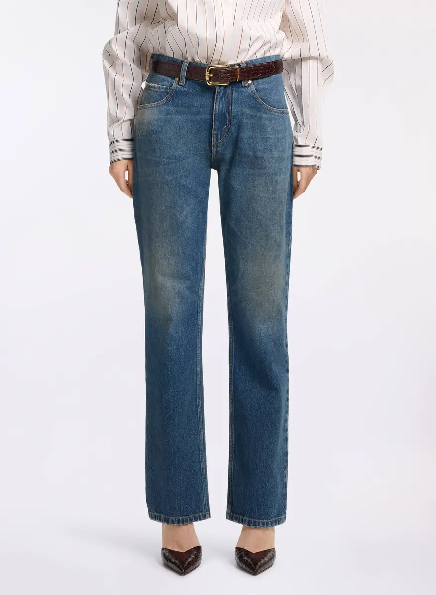 Elie Saab Denim Pants | Thumbnail 3