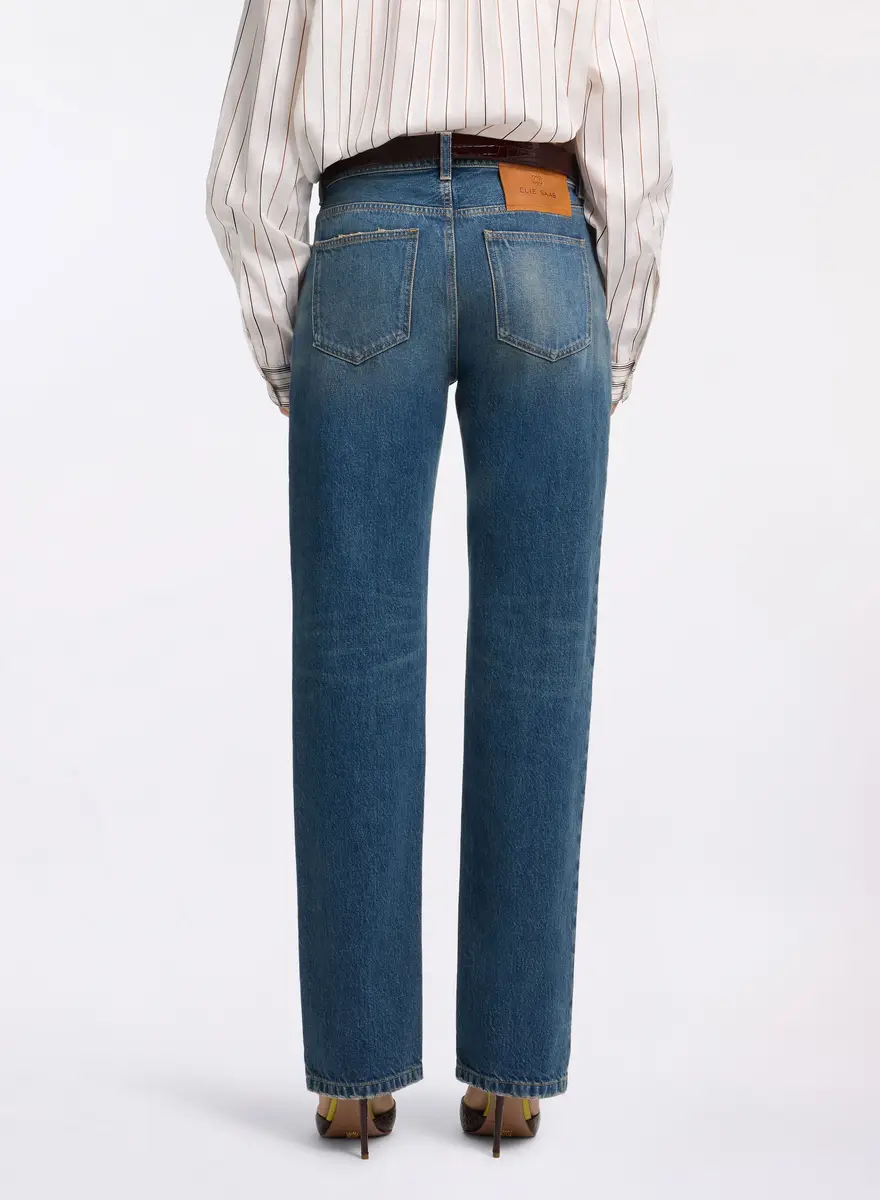 Elie Saab Denim Pants | Thumbnail 4