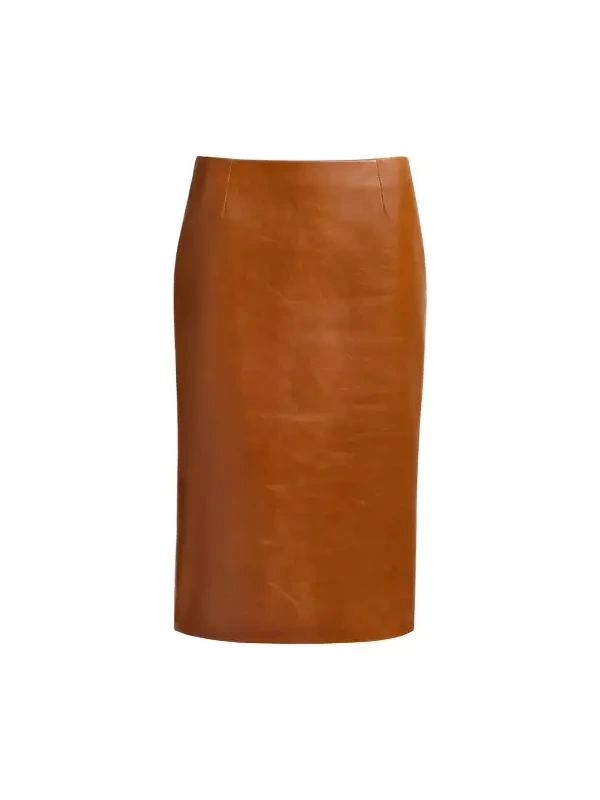 Leather Midi Skirt Leather Midi Skirt