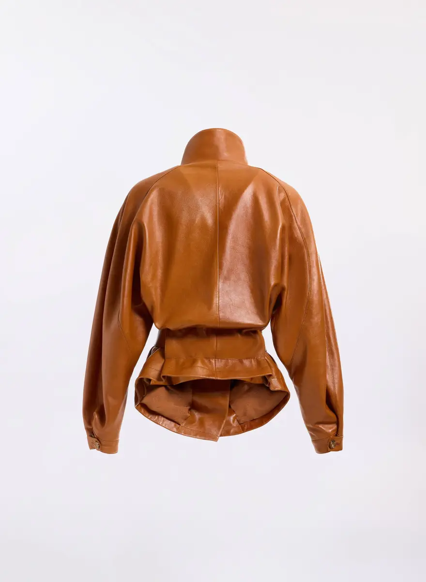 Elie Saab Leather Jacket | Thumbnail 2