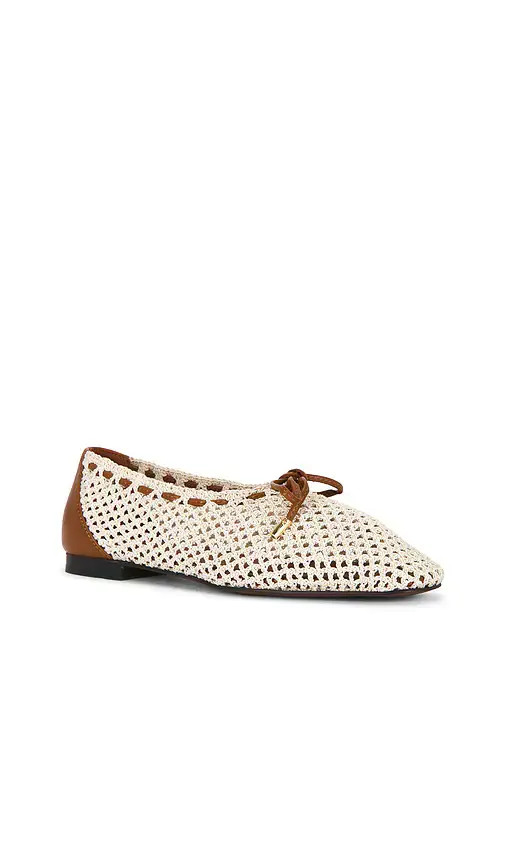 Madewell Sage Fishnet Ballet Flat | Thumbnail 2