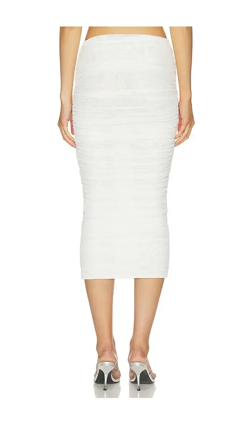 SEROYA Pia Mesh Midi Skirt | Thumbnail 4 SEROYA Pia Mesh Midi Skirt | Thumbnail 4