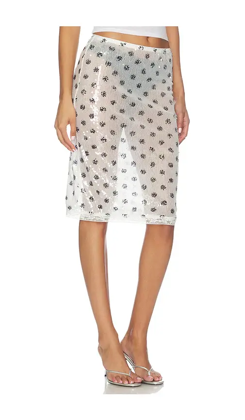 superdown Helena Sequin Midi Skirt | Thumbnail 2 superdown Helena Sequin Midi Skirt | Thumbnail 2