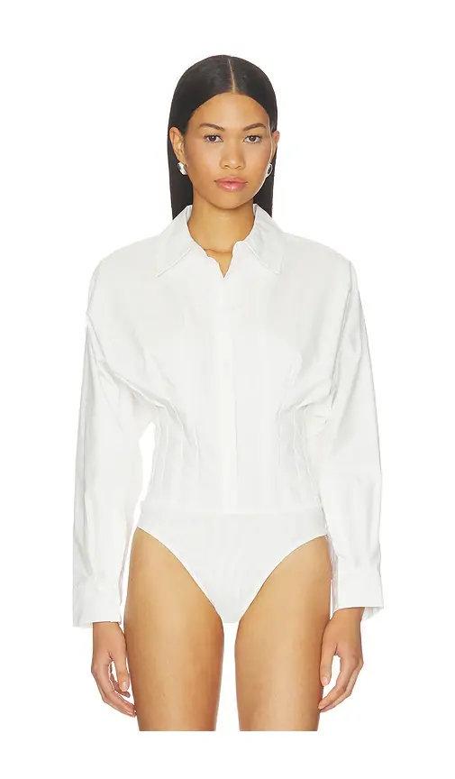 Simkhai Cleriys Dolman Sleeve Bodysuit | Thumbnail 2 Simkhai Cleriys Dolman Sleeve Bodysuit | Thumbnail 2