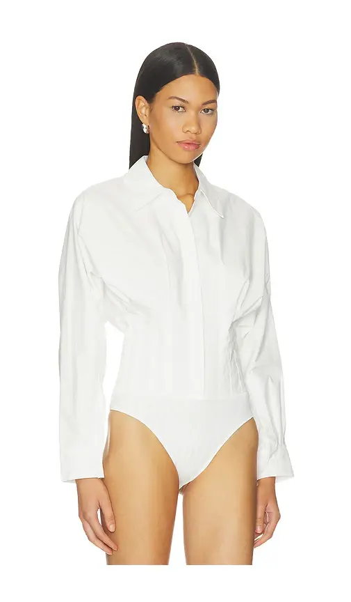 Simkhai Cleriys Dolman Sleeve Bodysuit | Thumbnail 3 Simkhai Cleriys Dolman Sleeve Bodysuit | Thumbnail 3