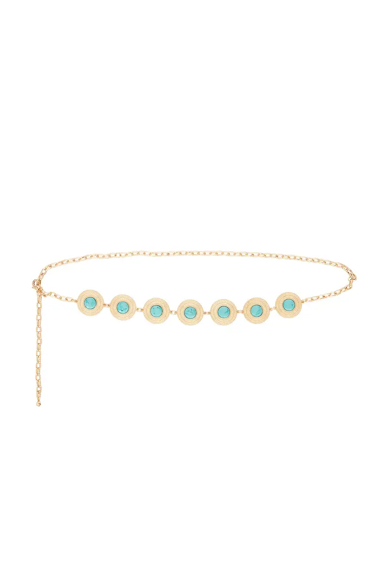 Turquoise Medallion Belt