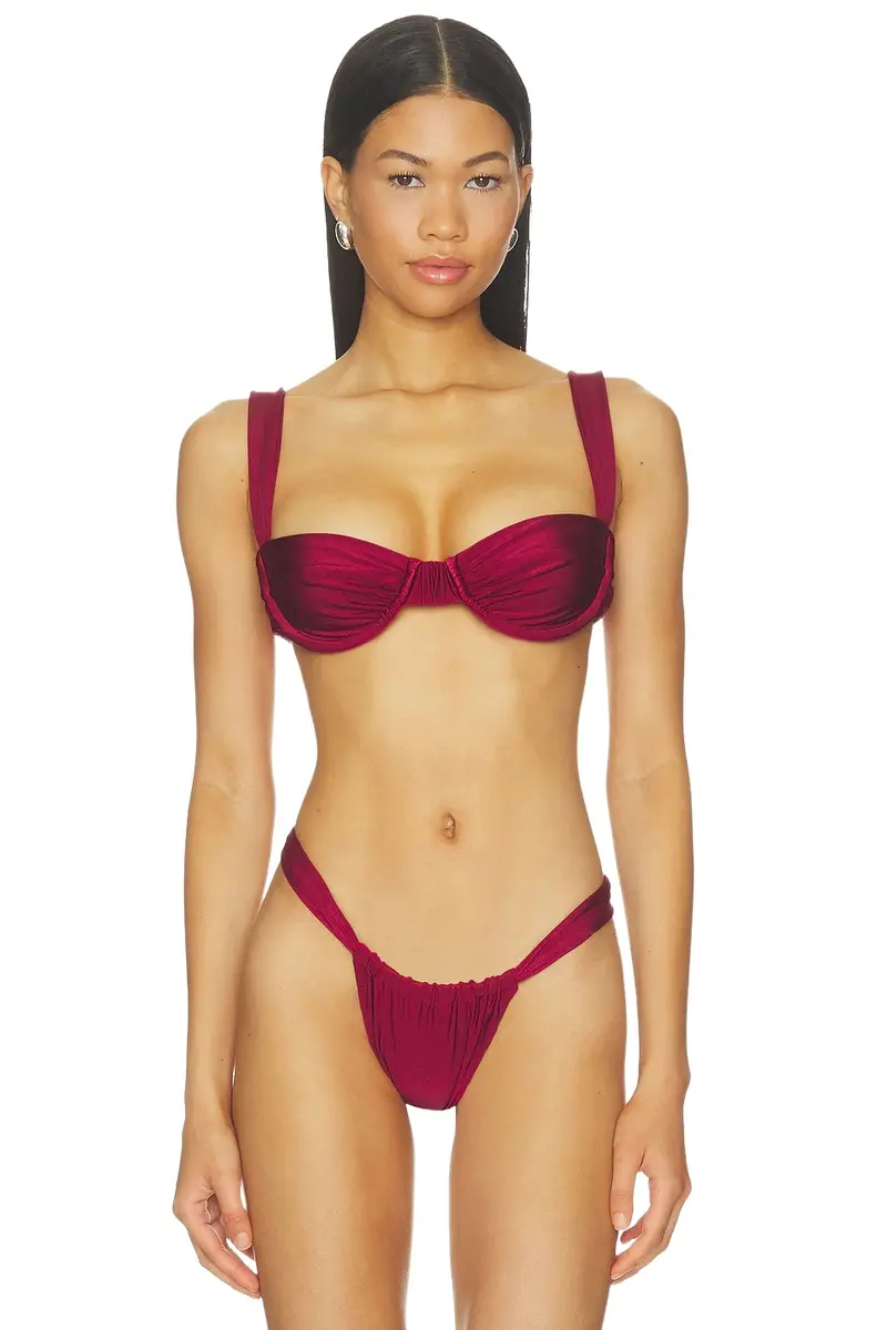 VDM Margot Merlot Underwire Top