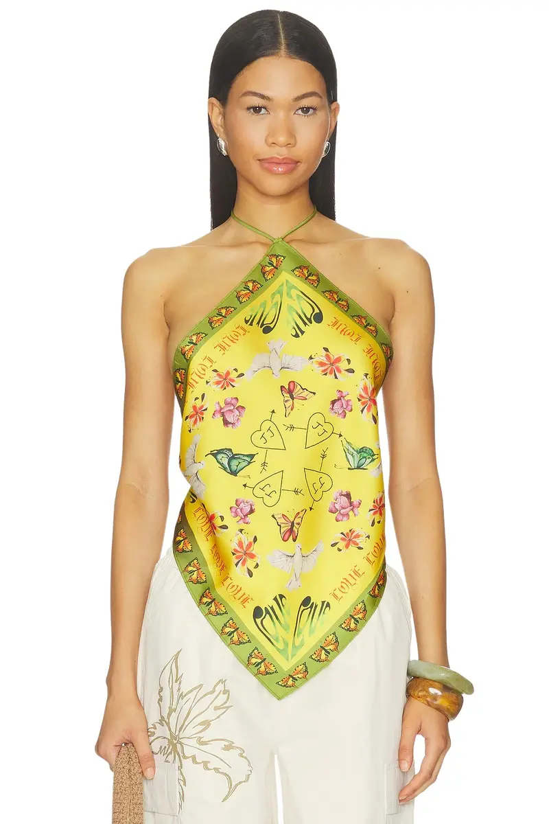 Juliet Johnstone Bandana Halter Top