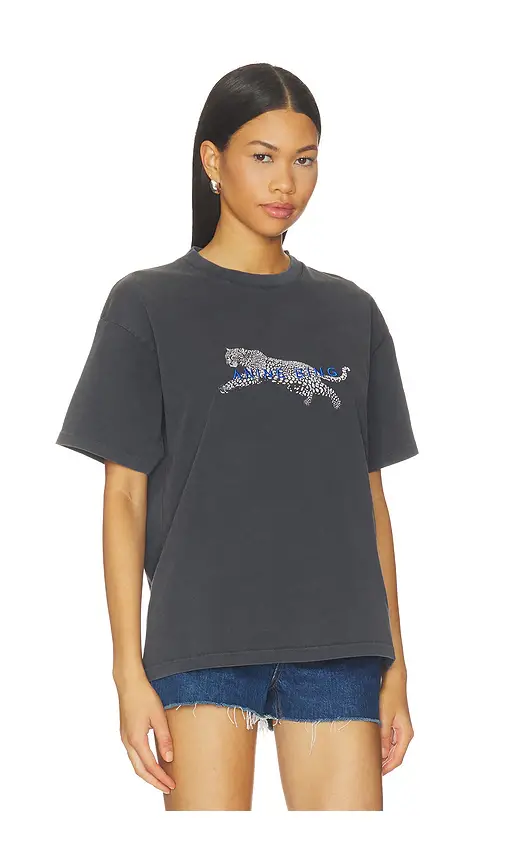 Anine Bing Cade Tee Leopard | Thumbnail 2