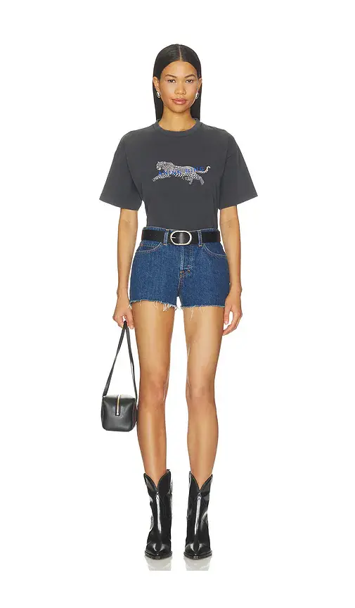 Anine Bing Cade Tee Leopard | Thumbnail 4