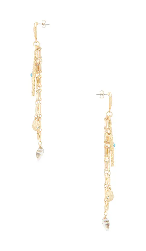 Ettika Starfish Seeker Drop Earrings | Thumbnail 2