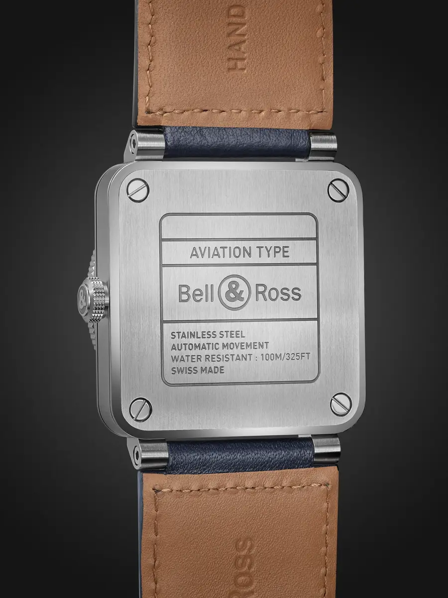 Bell & Ross BR 03-93 GMT BLUE Automatic Stainless Steel Watch, Ref. BR0393-BLU-ST/SCA - Men | Thumbnail 4