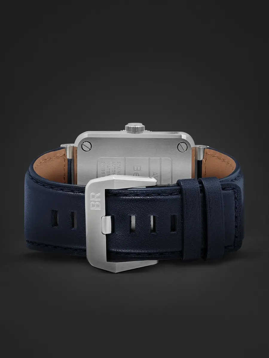 Bell & Ross BR 03-93 GMT BLUE Automatic Stainless Steel Watch, Ref. BR0393-BLU-ST/SCA - Men | Thumbnail 6