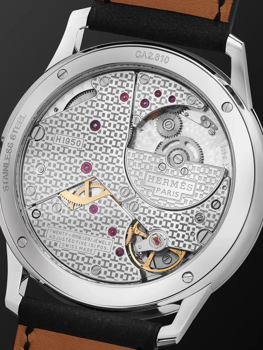 Hermès Timepieces Slim d'Hermès Acier Automatic Stainless Steel Watch, Ref. 052839WW00 - Men | Thumbnail 3 Hermès Timepieces Slim d'Hermès Acier Automatic Stainless Steel Watch, Ref. 052839WW00 - Men | Thumbnail 3