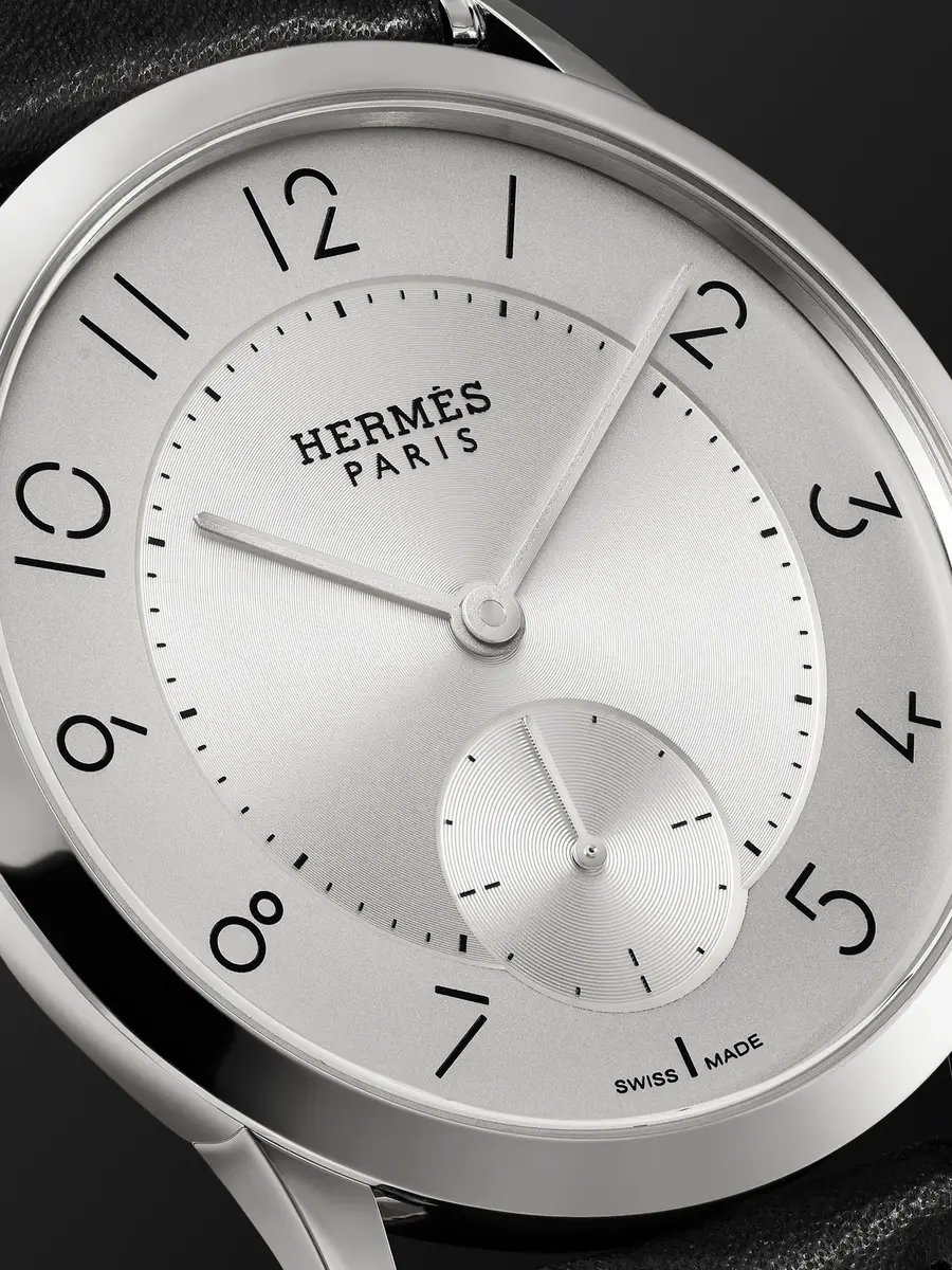 Hermès Timepieces Slim d'Hermès Acier Automatic Stainless Steel Watch, Ref. 052839WW00 - Men | Thumbnail 5 Hermès Timepieces Slim d'Hermès Acier Automatic Stainless Steel Watch, Ref. 052839WW00 - Men | Thumbnail 5