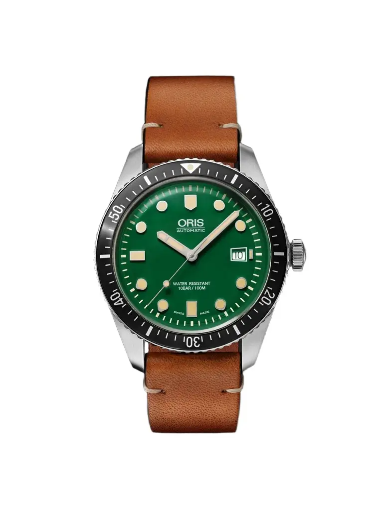 ORIS Divers Sixty-Five Date Automatic Stainless Steel Watch, Ref. 01 733 7720 4057-07 5 21 45 - Men | Image 1 ORIS Divers Sixty-Five Date Automatic Stainless Steel Watch, Ref. 01 733 7720 4057-07 5 21 45 - Men | Image 1