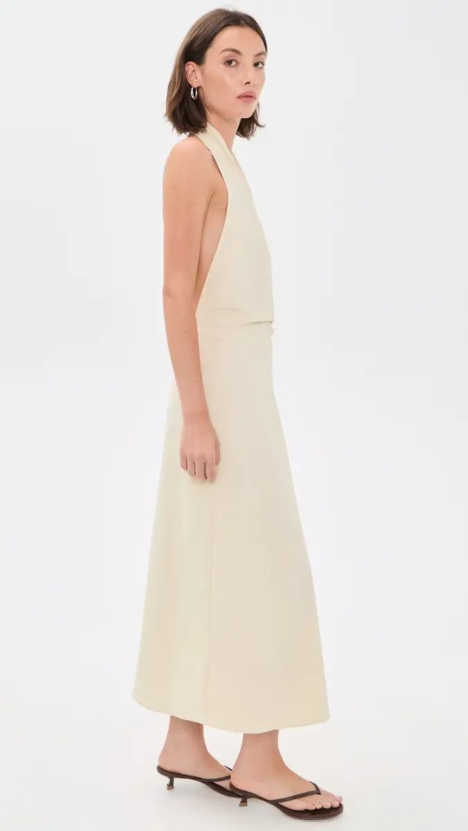 St. Agni Halter Wrap Backless Dress | Thumbnail 4 St. Agni Halter Wrap Backless Dress | Thumbnail 4