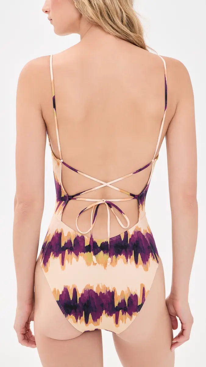 Ulla Johnson Alba Deep V Maillot One Piece | Thumbnail 3 Ulla Johnson Alba Deep V Maillot One Piece | Thumbnail 3