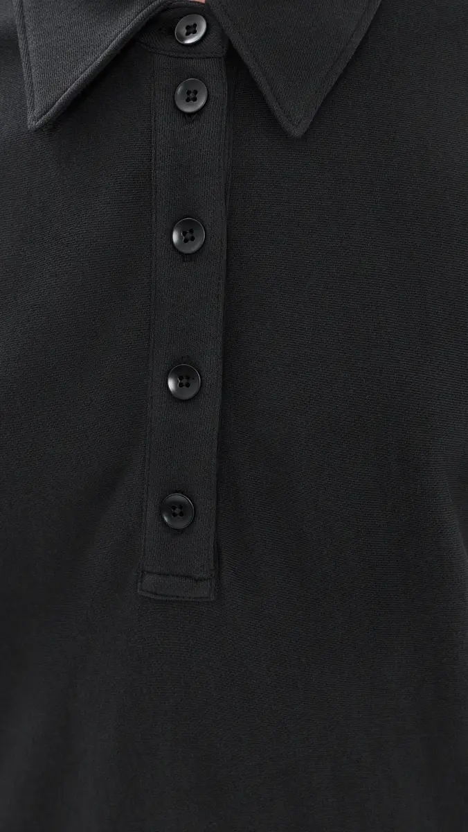 Tibi Lightweight Polo Sweatshirt | Thumbnail 6