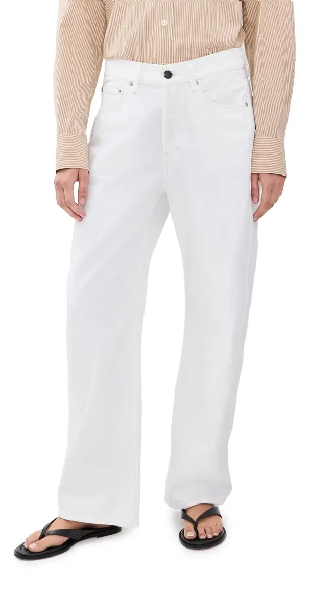 Kallmeyer Callum Barrel Jeans Talc | Image 1 Kallmeyer Callum Barrel Jeans Talc | Image 1