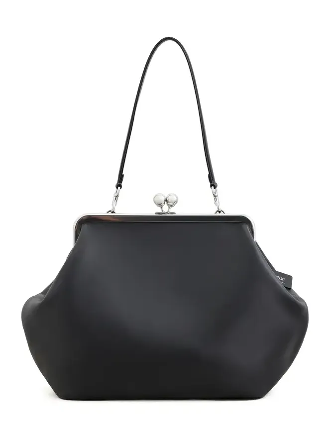 Large Leather Kiss-Lock Frame Bag Large Leather Kiss-Lock Frame Bag